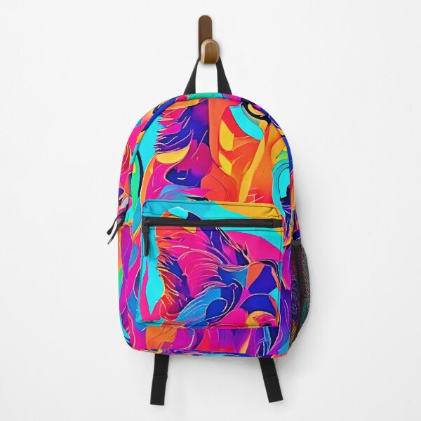 Item preview, Psychedelic Wolf Majesty designed and sold by Health And Fitness Posts e-Store.