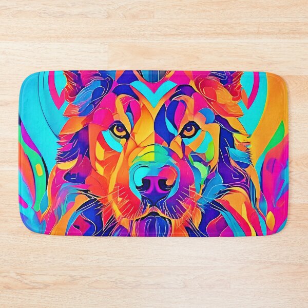 Item preview, Psychedelic Wolf Majesty designed and sold by Health And Fitness Posts e-Store.