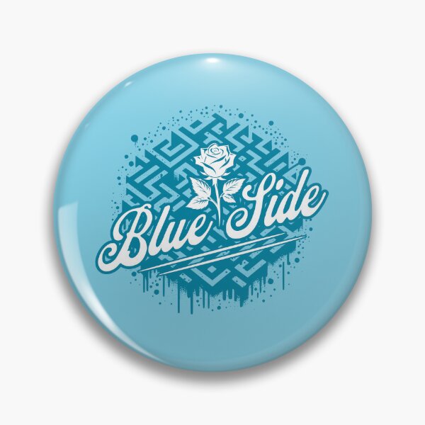 Item preview, Blue Side Maze and Rose designed and sold by taratops.