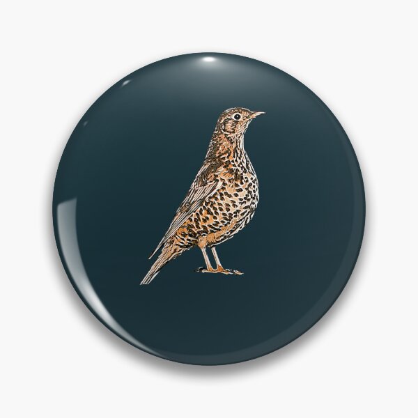 Item preview, Mistle Thrush White Alternate Design  designed and sold by designsasstultd.