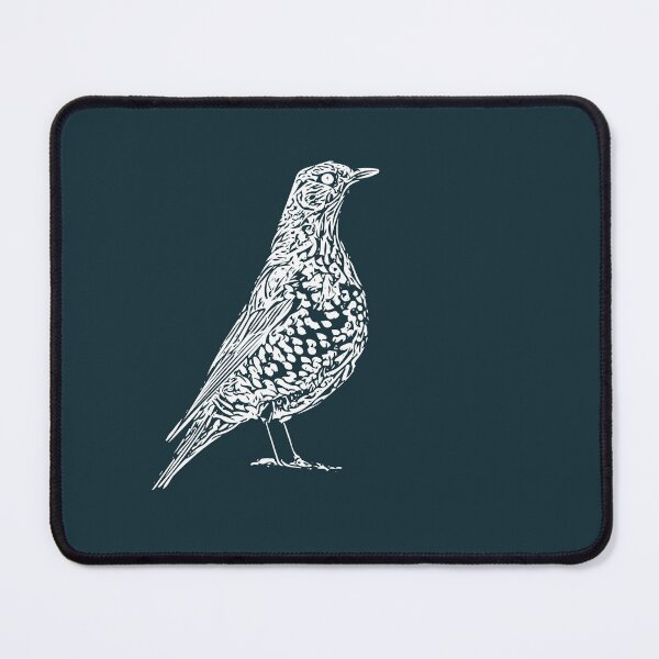 Item preview, Mistle Thrush White Design designed and sold by designsasstultd.