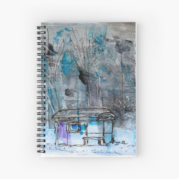 Midnight Spiral Notebook