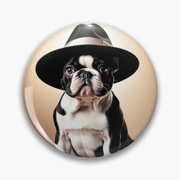 Item preview, Frenchie bulldog looking stylish and elegant designed and sold by Moonde04.