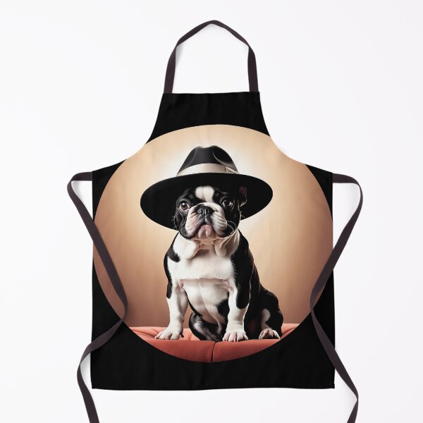 Item preview, Frenchie bulldog looking stylish and elegant designed and sold by Moonde04.