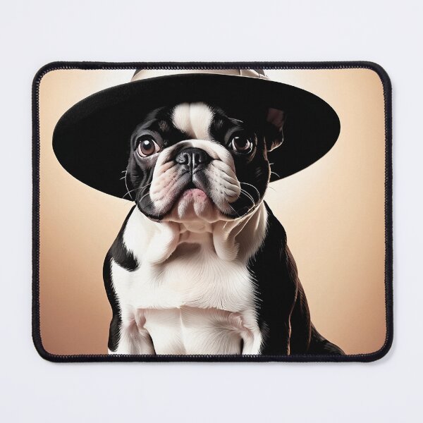Item preview, Frenchie bulldog looking stylish and elegant designed and sold by Moonde04.