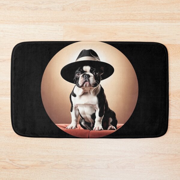 Item preview, Frenchie bulldog looking stylish and elegant designed and sold by Moonde04.