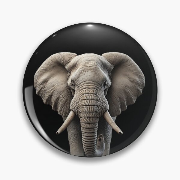 Item preview, Elephant Portrait designed and sold by GlassPenny.