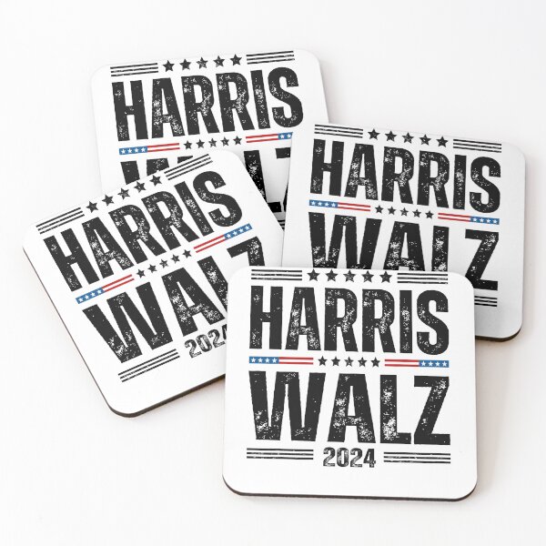 Aperçu de l'œuvre Kamala Harris, Tim Walz, élection présidentielle de 2024 créée et vendue par tigger shop.