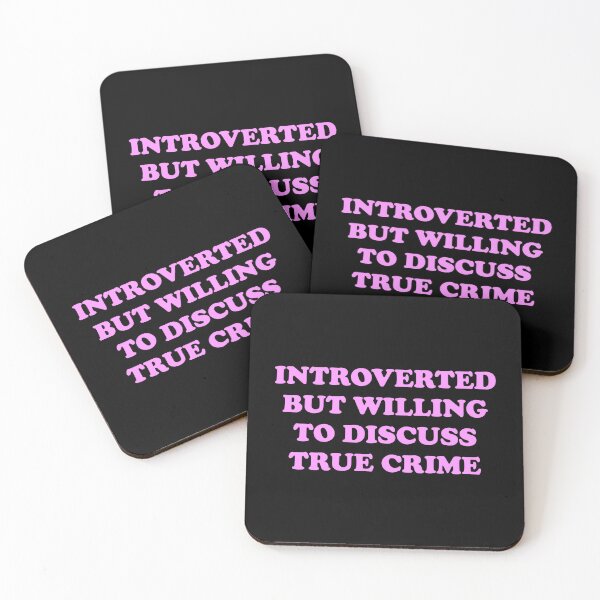 Item preview, True Crime Podcast - Introverted But designed and sold by Inspirationmotivation.