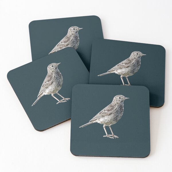 Item preview, Meadow Pipit White Alternate Design  designed and sold by designsasstultd.