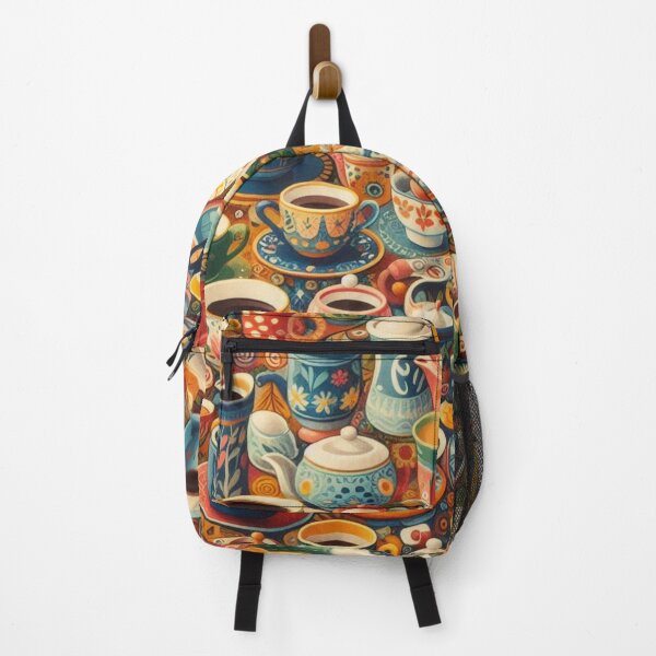 Item preview, Cup Pattern Fabric: Playful Elegance with a Touch of Whimsy designed and sold by Rui Fernandes.