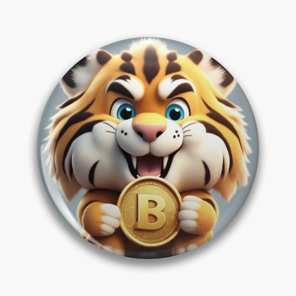 Item preview, Muscular Tiger Holding Gold Coin Cartoon Vector Icon designed and sold by hjian8219.
