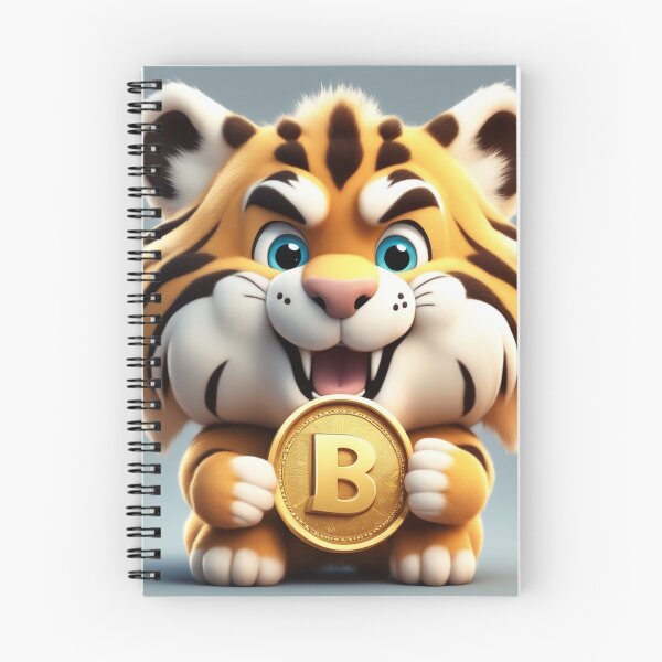 Item preview, Muscular Tiger Holding Gold Coin Cartoon Vector Icon designed and sold by hjian8219.