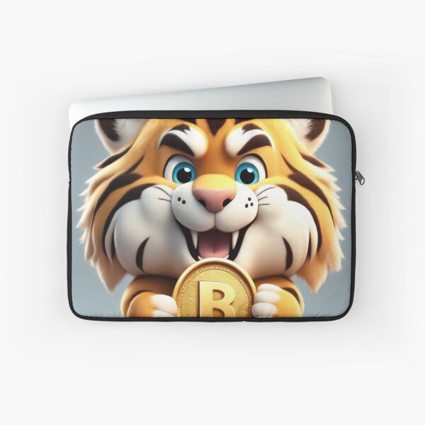 Item preview, Muscular Tiger Holding Gold Coin Cartoon Vector Icon designed and sold by hjian8219.