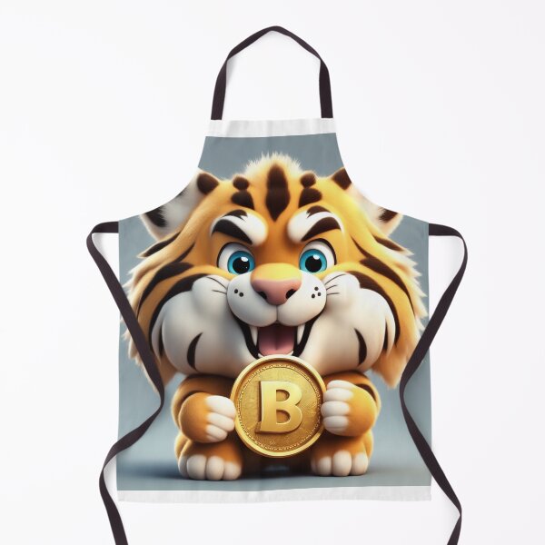Item preview, Muscular Tiger Holding Gold Coin Cartoon Vector Icon designed and sold by hjian8219.