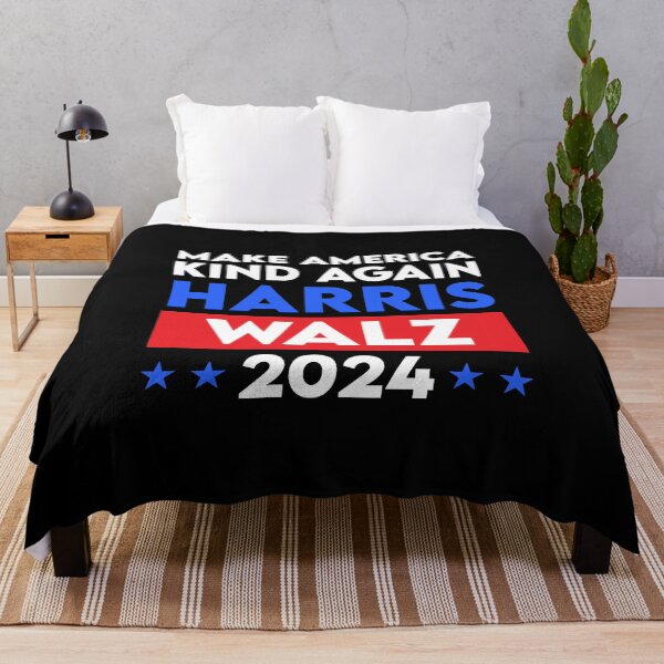 Item preview, Harris Walz 2024 Make America Kind Again designed and sold by Cat Lady Designs.