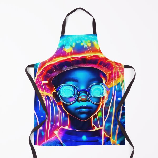Item preview, Neon Jellyfish Child Vision designed and sold by Health And Fitness Posts e-Store.