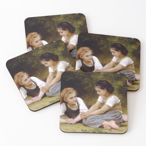 Item preview, The Nut Gatherers - William Adolphe Bouguereau  designed and sold by forgottenbeauty.