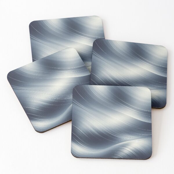 Item preview, Brushed Stainless Steel Texture: Seamless, High-Resolution, Cool Silver Tone designed and sold by Rui Fernandes.