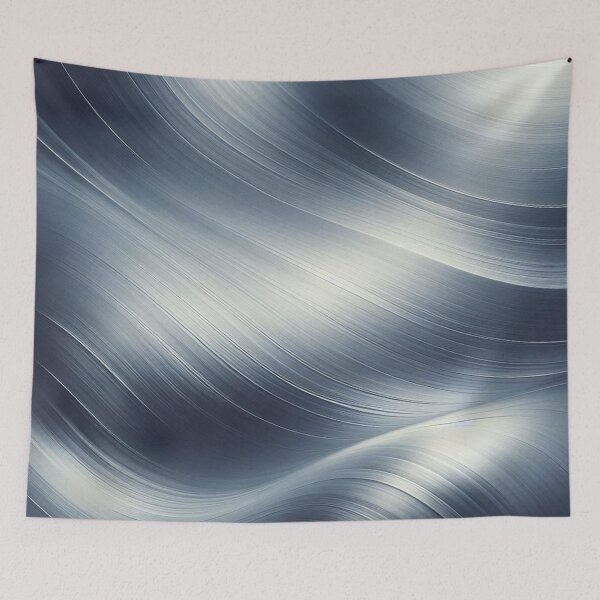 Item preview, Brushed Stainless Steel Texture: Seamless, High-Resolution, Cool Silver Tone designed and sold by Rui Fernandes.
