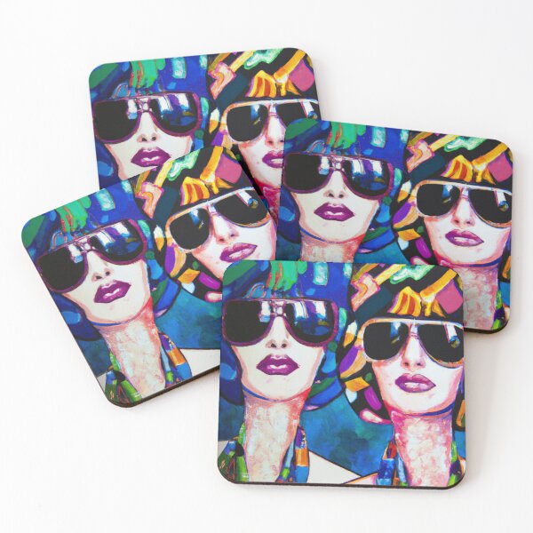 Item preview, Abstract Best Friends Painting designed and sold by BrickHousePop.