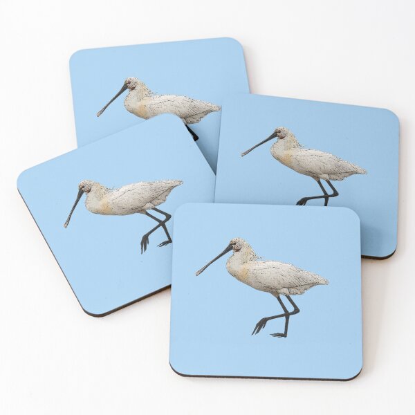 Item preview, Eurasian Spoonbill Color Design  designed and sold by designsasstultd.