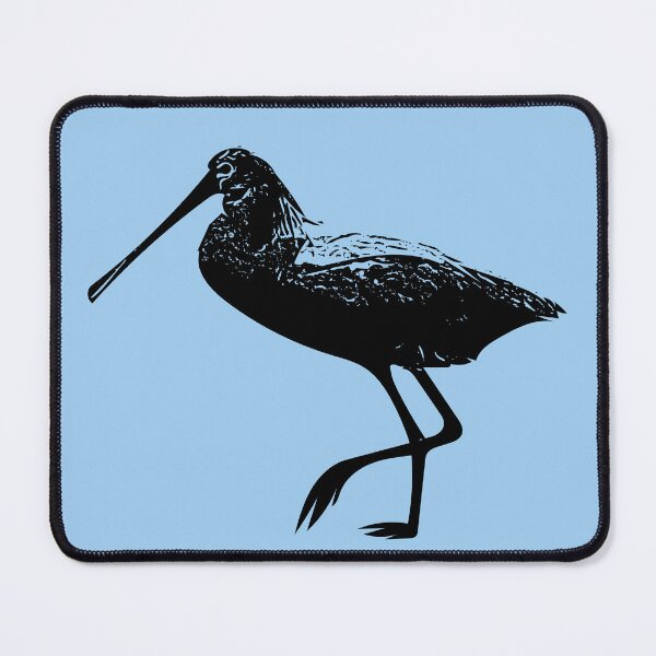 Item preview, Eurasian Spoonbill Black Design designed and sold by designsasstultd.
