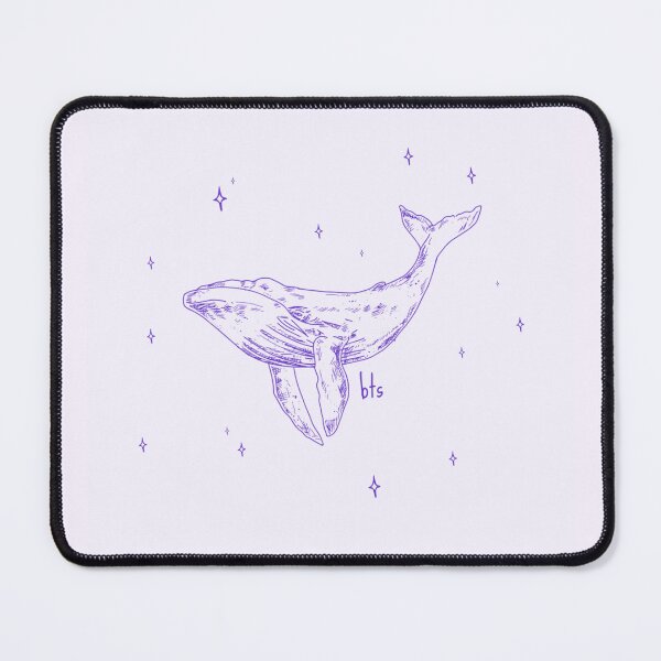 Item preview, BTS Borahae Whale - Purple designed and sold by mrobertscreates.