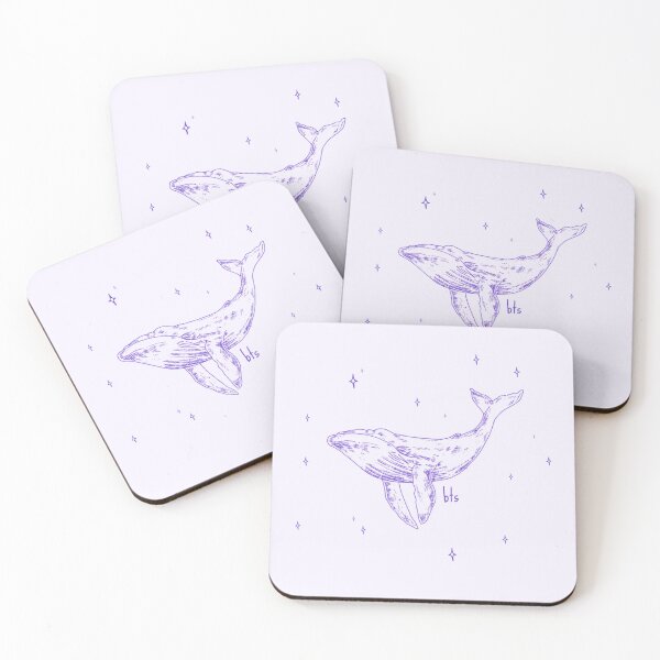 Item preview, BTS Borahae Whale - Purple designed and sold by mrobertscreates.