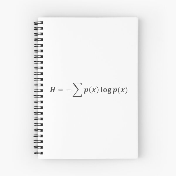 Item preview, Information Theory Equation Neuroscientist Math Teacher designed and sold by farhanhafeez.