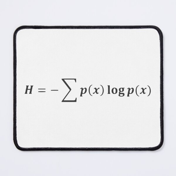 Item preview, Information Theory Equation Neuroscientist Math Teacher designed and sold by farhanhafeez.