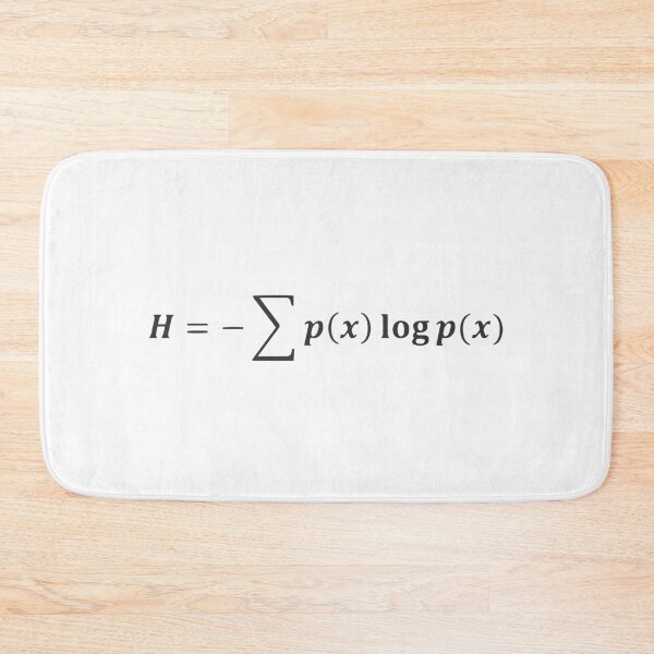 Item preview, Information Theory Equation Neuroscientist Math Teacher designed and sold by farhanhafeez.