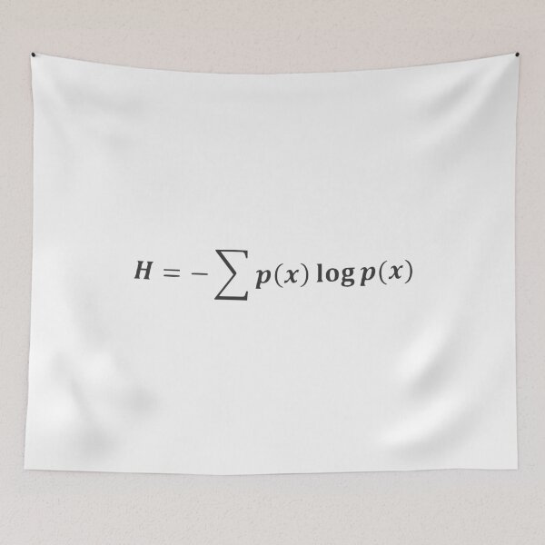 Item preview, Information Theory Equation Neuroscientist Math Teacher designed and sold by farhanhafeez.