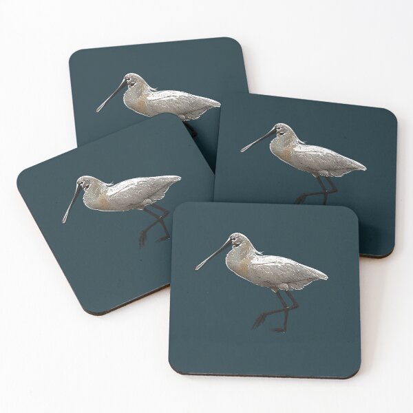 Item preview, Eurasian Spoonbill White Alternate Design  designed and sold by designsasstultd.