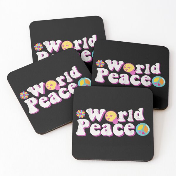 Item preview, World Peace Global Peace World Peace Day Peace Sign No War designed and sold by farhanhafeez.