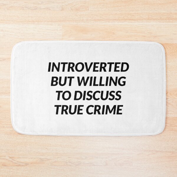 Item preview, True Crime Podcast designed and sold by Inspirationmotivation.
