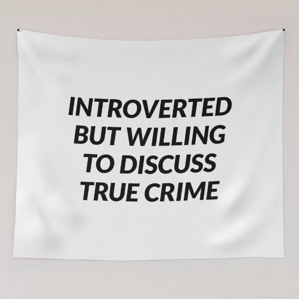 Item preview, True Crime Podcast designed and sold by Inspirationmotivation.