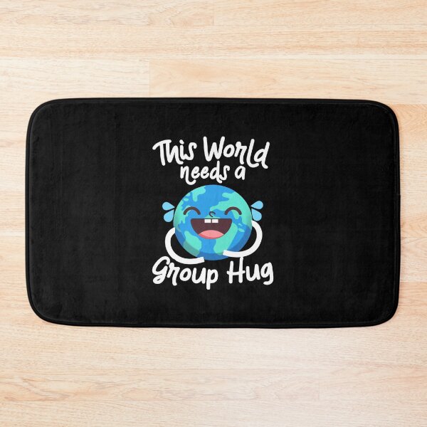 Item preview, This World Needs A Group Hug World Peace Day No War Peaceful designed and sold by farhanhafeez.