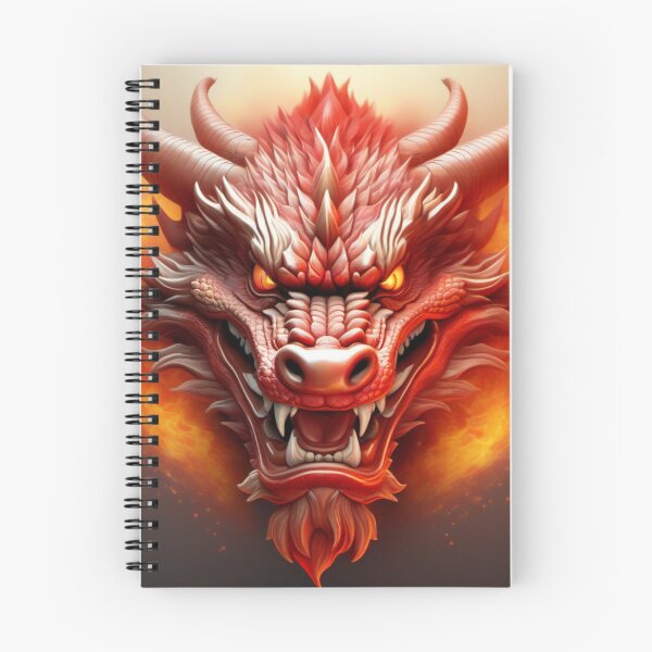 Item preview, Chinese Dragon Head with Fire designed and sold by TeachersCubby.