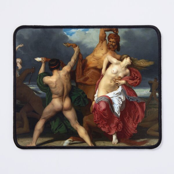 Item preview, Battle of the Centaurs and Lapiths - William Adolphe Bouguereau designed and sold by forgottenbeauty.