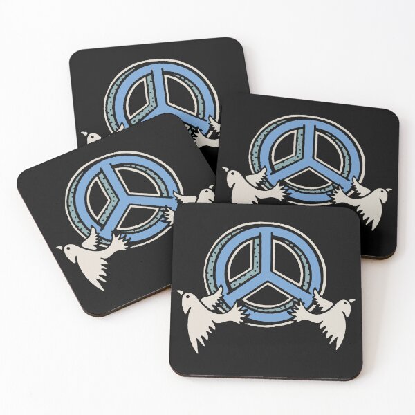 Item preview, Peace Sign Peace Birds Global Peace World Peace Day No War designed and sold by farhanhafeez.