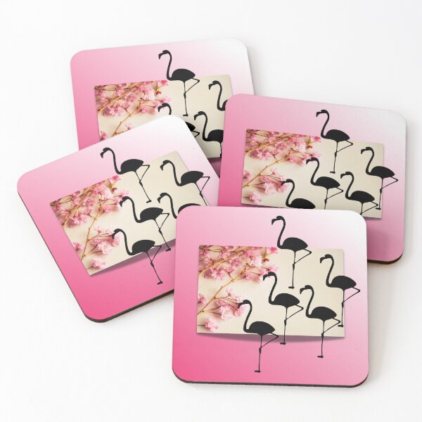 Item preview, Flowers with Flamingo designed and sold by becca6125.
