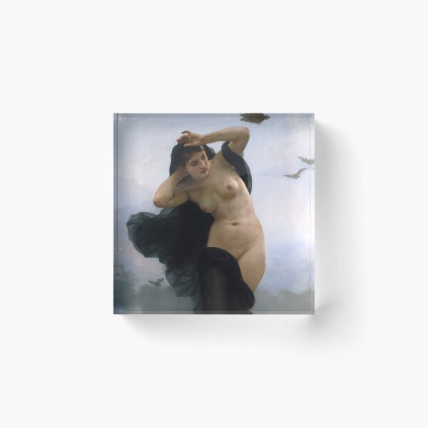 Aperçu de l'œuvre La Nuit - Nuit - William Adolphe Bouguereau créée et vendue par forgottenbeauty.