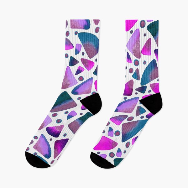 Item preview, Love Triangles-Pink&Teal designed and sold by deblevart.