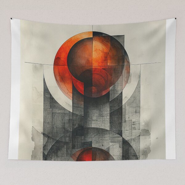 Item preview, Geometric Abstract designed and sold by NeoNebulaArt.