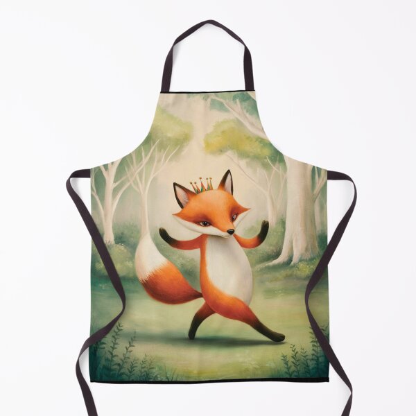 Item preview, Whimsical Fox. Fantasy cute fox, magical forest, enchanting woodland, vintage fox designed and sold by FoxVibes.