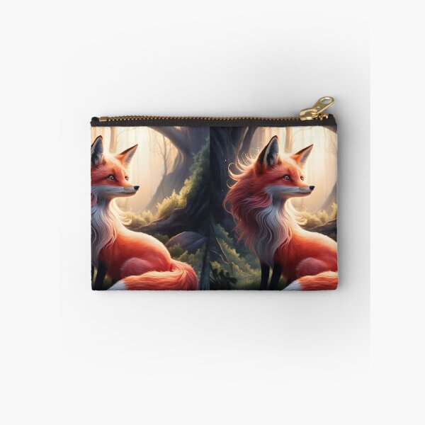 Item preview, Whimsical Fox. Fantasy cute fox, magical forest, enchanting woodland, vintage fox designed and sold by FoxVibes.