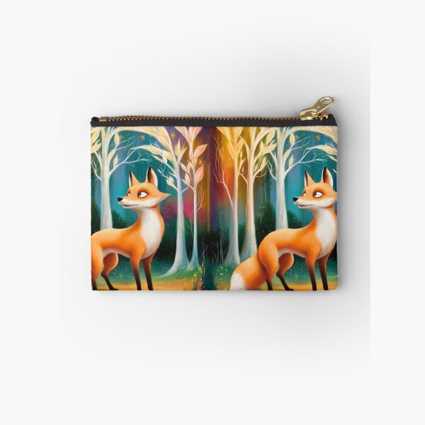 Item preview, Whimsical Fox. Fantasy cute fox, magical forest, enchanting woodland, vintage fox designed and sold by FoxVibes.