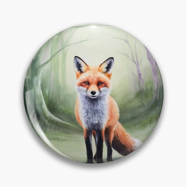 Item preview, Whimsical Fox. Fantasy cute fox, magical forest, enchanting woodland, vintage fox designed and sold by FoxVibes.