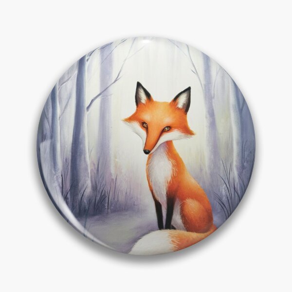 Item preview, Whimsical Fox. Fantasy cute fox, magical forest, enchanting woodland, vintage fox designed and sold by FoxVibes.